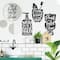 RoomMates Wash Your Hands Soap Quotes Peel & Stick Decals
